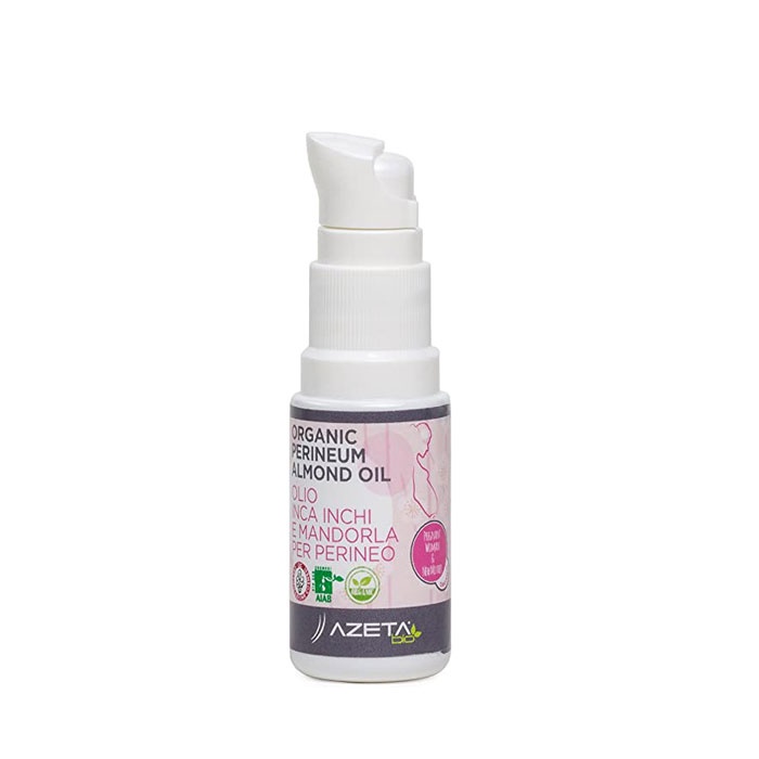 АЦЕТА БИО ОРГАНИЧНО МАСЛО ЗА ПЕРИНЕУМ 20 мл. / AZETA BIO ORGANIC PERINEUM ALMOND OIL