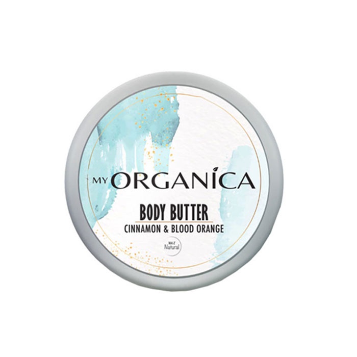 ХИДРАТИРАЩО МАСЛО ЗА ТЯЛО С КАНЕЛА 100 мл. / MY ORGANICA BODY BUTTER CINNAMON &amp; BLOOD ORAGNE