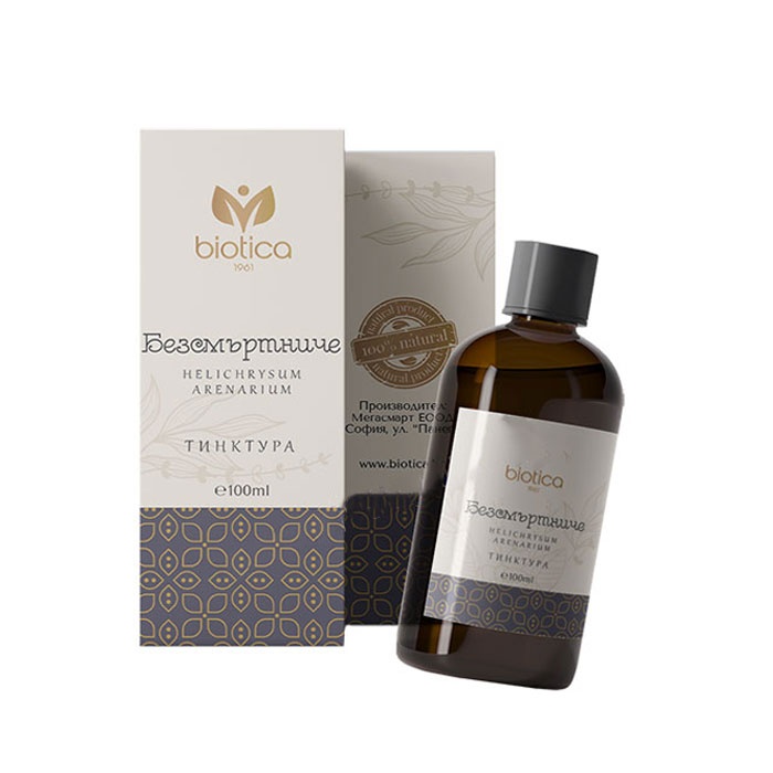 БЕЗСМЪРТНИЧЕ тинктура 100 мл / BIOTICA IMMORTELLE