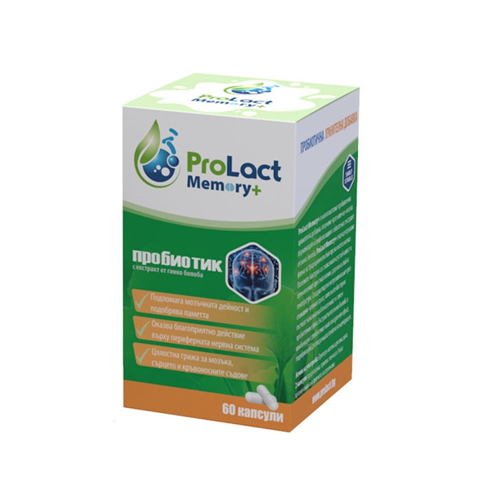 ПРОЛАКТ МЕМОРИ+ капсули 60 броя / PROLACT MEMORY+