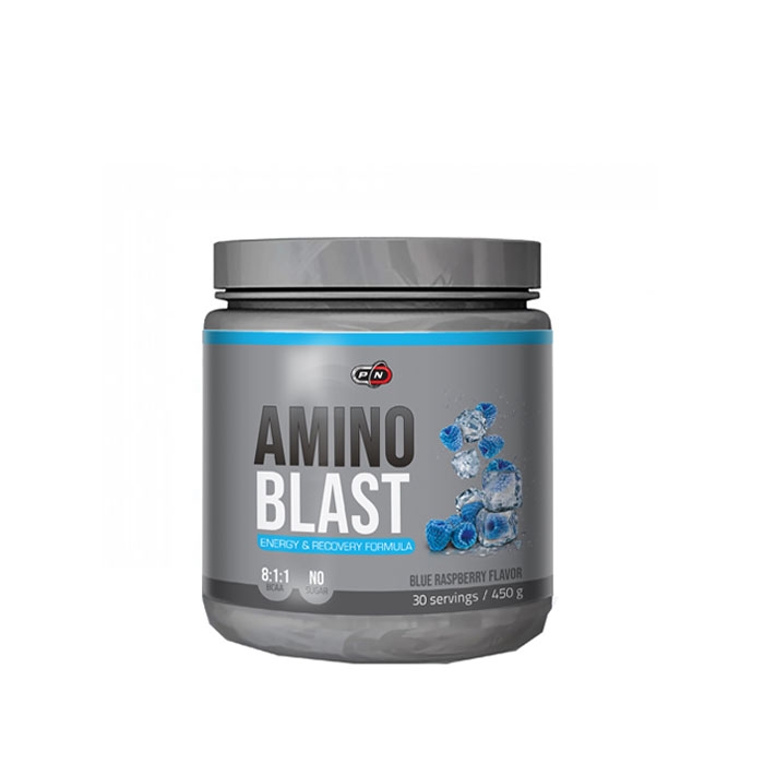 ПЮР НУТРИШЪН АМИНО БЛАСТ 450 гр. ОВКУСЕН / PURE NUTRITION AMINO BLAST FLAVOURED