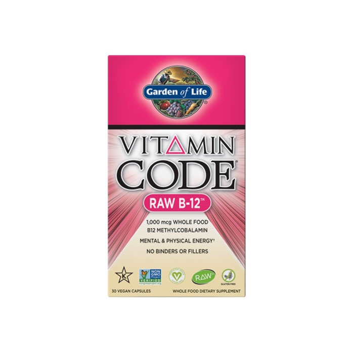 ВИТАМИН КОД ВИТАМИН Б12 капсули 30 броя / GARDEN OF LIFE VITAMIN CODE ...