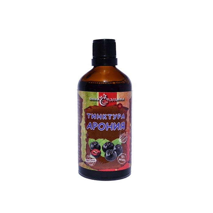 БИЛКА ЧУДОДЕЙКА ТИНКТУРА АРОНИЯ 100 мл. / BILKA CHUDODEYKA TINCTURE ARONIA