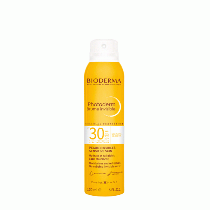 БИОДЕРМА ФОТОДЕРМ ПРОЗРАЧЕН СЛЪНЦЕЗАЩИТЕН СПРЕЙ SPF 30 150 мл. / BIODERMA PHOTODERM SUN MIST HIGH PROTECTION