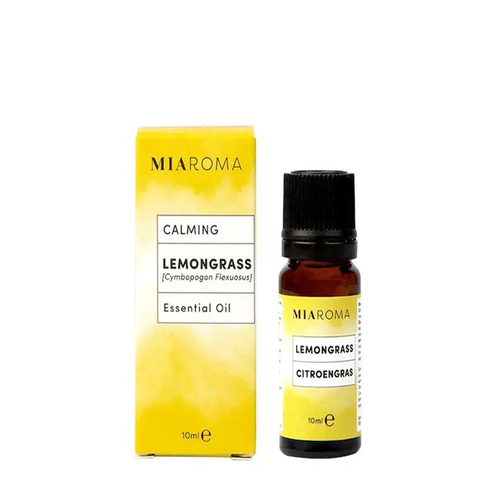 МИАРОМА ЕТЕРИЧНО МАСЛО ОТ ЛИМОНЕНА ТРЕВА 10 мл. / HOLLAND BARRETT MIAROMA PURE ESSENTIAL LEMONGRASS OIL