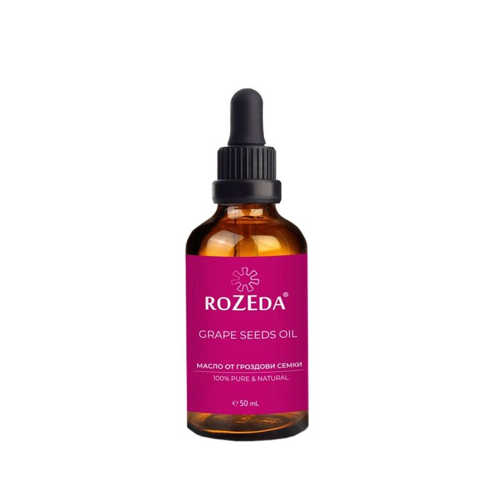 МАСЛО ОТ ГРОЗДОВИ СЕМКИ 50 мл. / ROZEDA GRAPE SEED OIL