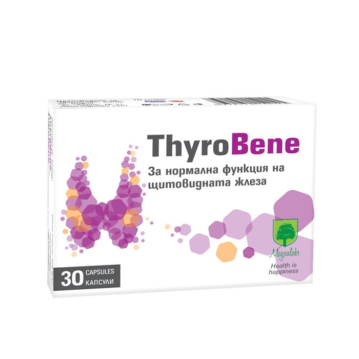 МАГНАЛАБС ТИРОБЕНЕ капсули 30 броя / MAGNALABS THYROBENE