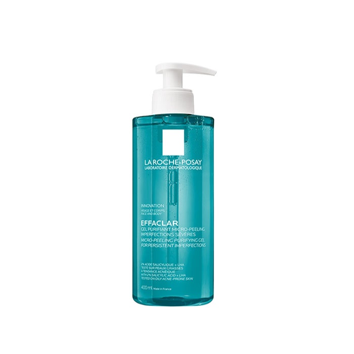 ЛА РОШ ЕФАКЛАР ПОЧИСТВАЩ МИКРОПИЛИНГ ГЕЛ 400 мл. / LA ROCHE POSAY EFFACLAR MICRO PEELING PURIFYING GEL