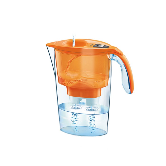 ЛАЙКА ФИЛТРИРАЩА КАНА СТРИЙМ ЛАЙН - ОРАНЖЕВА модел J31AC 2,3 л. / LAICA STREAM LINE WATER FILTER JUG-ORANGE model J31AC
