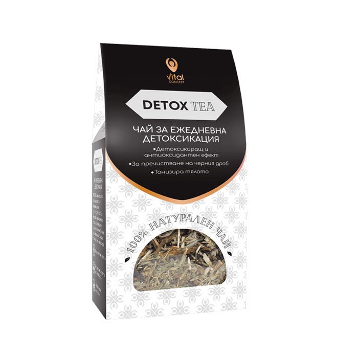 ВИТАЛ КОНЦЕПТ ЧАЙ ДЕТОКС 100 гр. / VITAL CONCEPT DETOX TEA 100 гр.