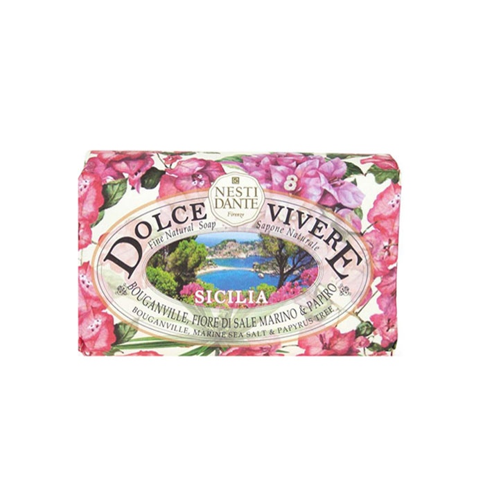 НАТУРАЛЕН САПУН ДОЛЧЕ ВИВЕРЕ СИЦИЛИЯ 250 гр. / NESTI DANTE NATURAL SOUP DOLCE VIVERE SICILIA