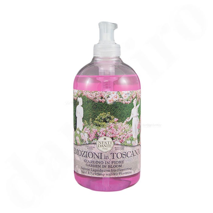 ТЕЧЕН САПУН ЦЪФТЯЩИ ГРАДИНИ 500 мл. / NESTI DANTE LIQUID HAND AND FACE SOAP EMOZIONI IN TOSCANA