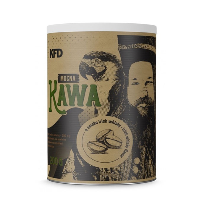 ИНСТАНТНО КАФЕ СТРОНГ КФД НУТРИШЪН 200 гр. / KFD COFFEE STRONG