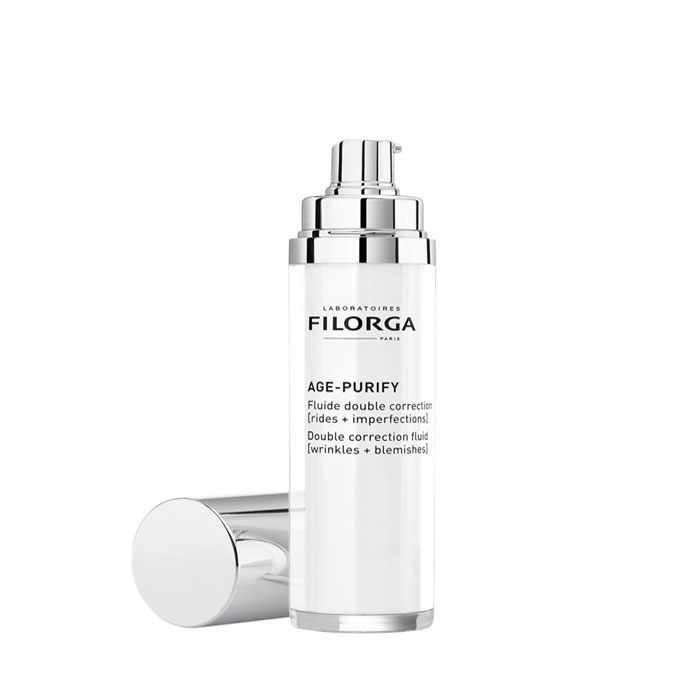 ФЛУИД ЗА ЛИЦЕ С ДВОЙНО КОРИГИРАЩО ДЕЙСТВИЕ 50 мл. / FILORGA AGE-PURIFY DOUBLE CORRECTION FLUID