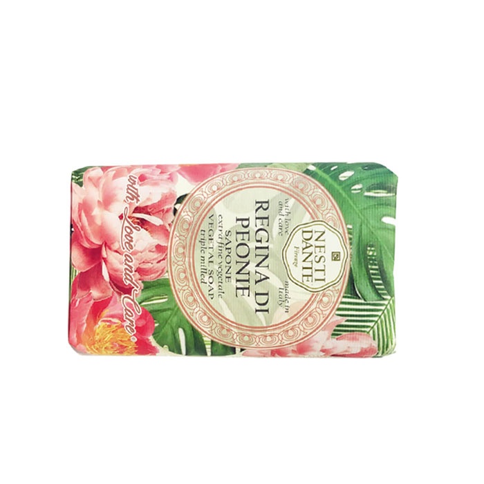 НАТУРАЛЕН САПУН РЕДЖИНА ДИ ПЕОНИЕ 250 гр. / NESTI DANTE NATURAL SOAP REGINA DI PEONIE