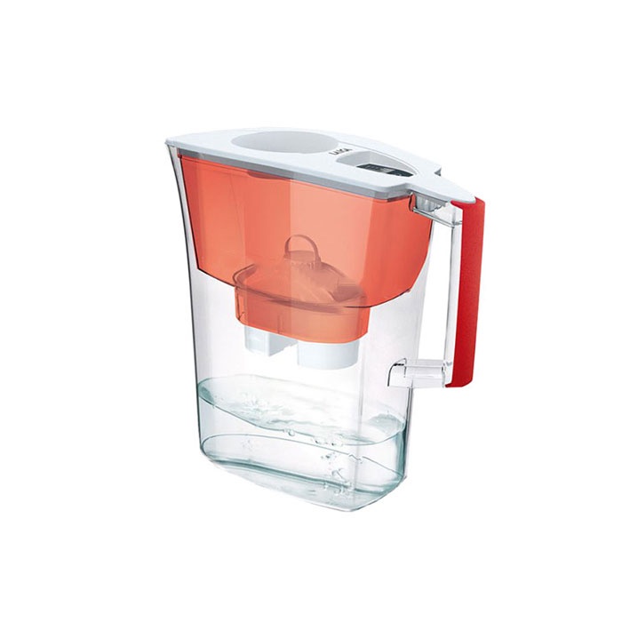 ЛАЙКА ФИЛТРИРАЩА КАНА ПРАЙМ ЛАЙН НЕЙЧЪР ЧЕРВЕНА модел J51BA 3,0 л. / LAICA PRIME LINE NATURE WATER FILTER JUG