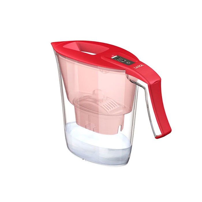 ЛАЙКА ФИЛТРИРАЩА КАНА КАРМЕН ХАЙ-ТЕХ ЧЕРВЕНА модел J35AB 2,3 л. / LAICA WATER FILTER JUG CARMEN HI-TECH RED