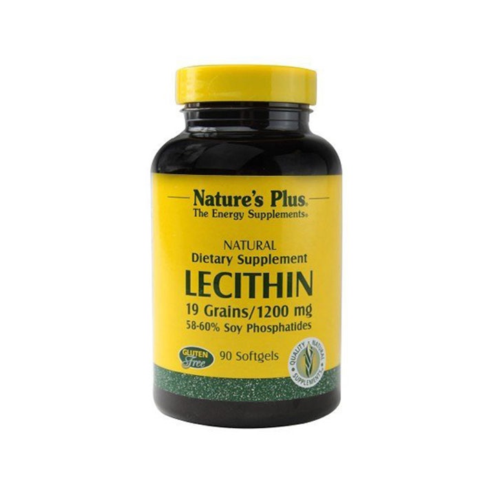 НЕЙЧЪРС ПЛЮС ЛЕЦИТИН 1200 мг. 90 дражета / NATURES PLUS LECITHIN