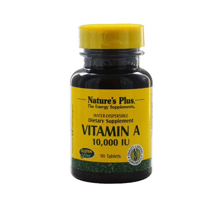 НЕЙЧЪР ПЛЮС ВИТАМИН А таблетки 10000 IU 90 броя / NATURES PLUS VITAMIN A 10000 IU