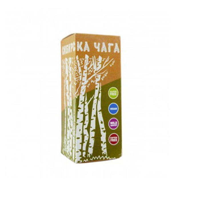 ЧАГА СИБИРСКА ГЪБА тинктура 50 мл. / VERDE VITA SIBERIAN MUSHROOM CHAGA