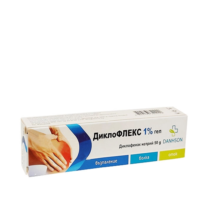 ДИКЛОФЛЕКС гел 1% 50 г / DANHSON DICLOFENAC