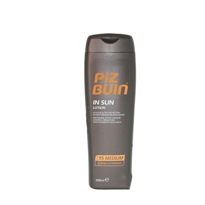 ПИЗ БУИН ЛОСИОН SPF15 200 мл./ PIZ BUIN IN SUN LOTION SPF15 MEDIUM