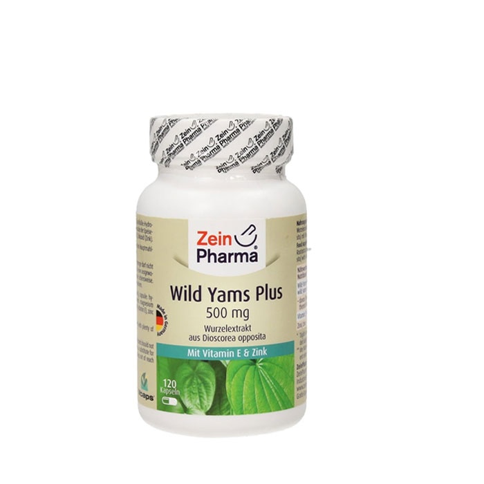 ДИВ ЯМ ПЛЮС капсули 500 мг. 120 броя / ZEIN PHARMA WILD YAMS PLUS