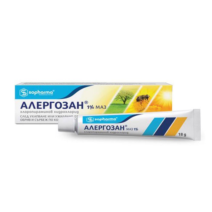 АЛЕРГОЗАН маз 18 г / ALLERGOSAN ungvent