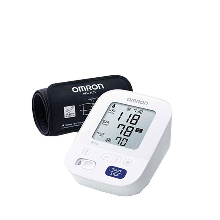 ЕЛЕКТРОНЕН АПАРАТ ЗА ГОРНА ЧАСТ НА РЪКАТА ОМРОН M3 COMFORT+ AC АДАПТЕР / OMRON DIGITAL BLOOD PRESSURE