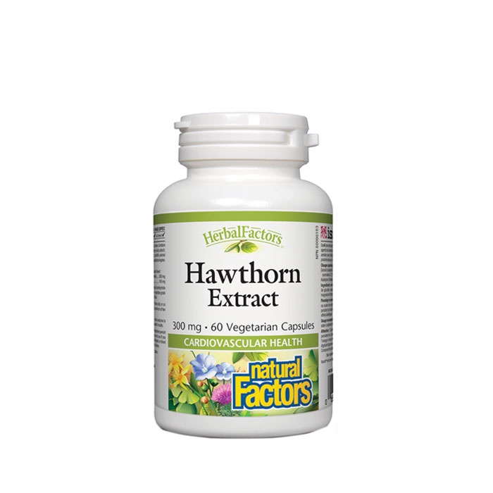НАТУРАЛ ФАКТОРС ГЛОГ ЕКСТРАКТ капсули 465 мг 60 броя / NATURAL FACTORS HAWTHORN EXTRACT
