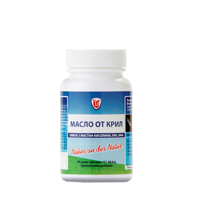ПЮРВИТАЛ МАСЛО ОТ КРИЛ капсули 60 броя / PUREVITAL KRILL OIL