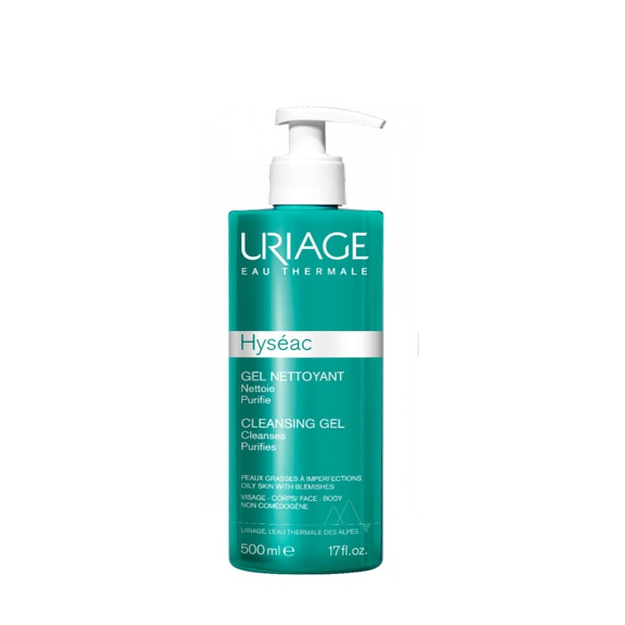 УРИАЖ ПОЧИСТВАЩ ГЕЛ ЗА МАЗНА КОЖА 500 мл. / URIAGE HYSEAC GEL NETTOYANT