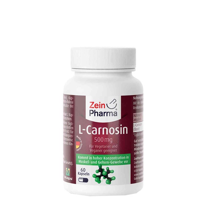 L-КАРНОЗИН капсули 60 броя / ZEIN PHARMA L-CARNOSINE