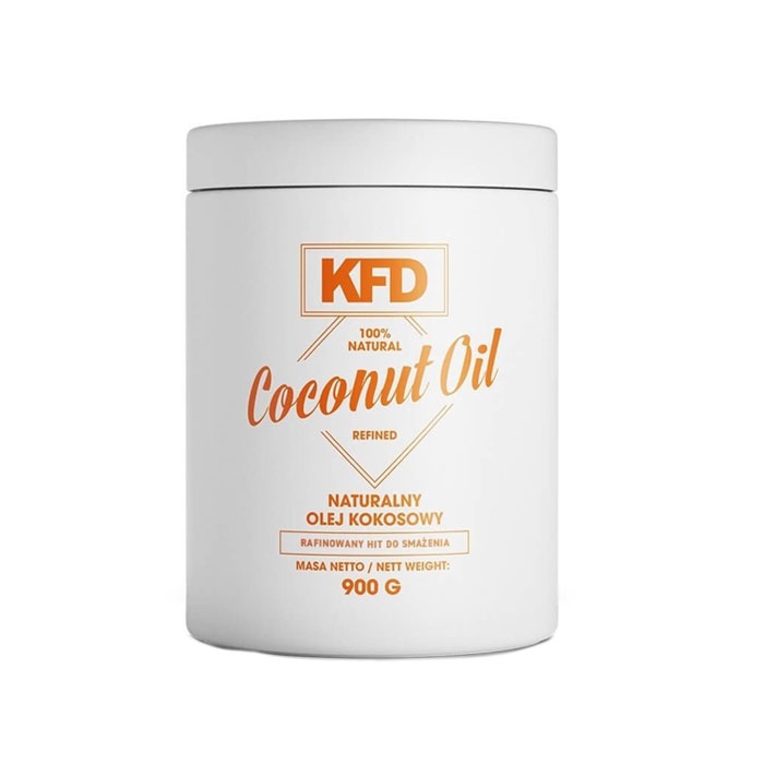 КОКОСОВО МАСЛО КФД НУТРИШЪН 900 гр. / KFD NUTRITION COCONUT OIL REFINED