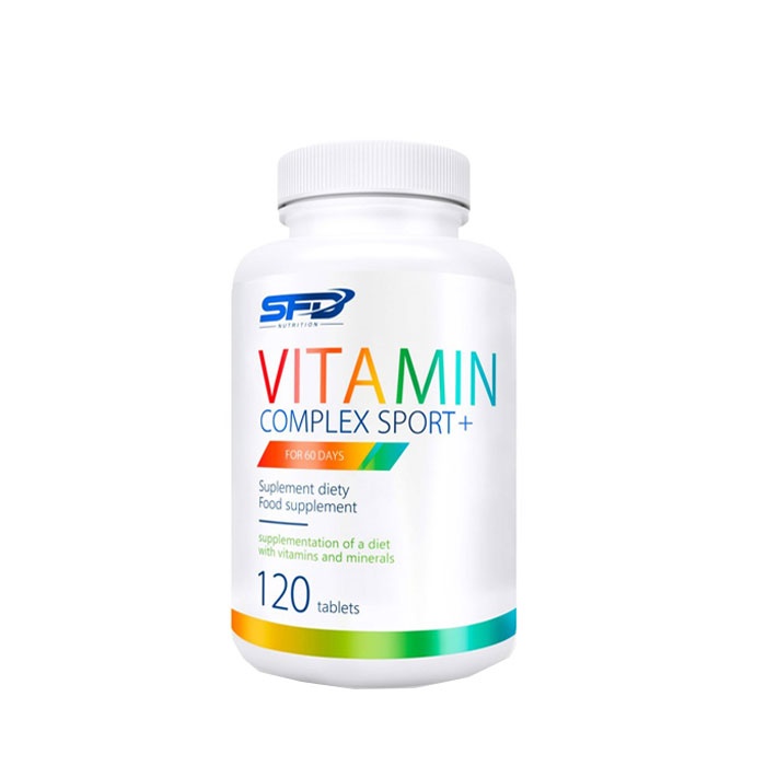 ВИТАМИН КОМПЛЕКС СПОРТ+ СФД НУТРИШЪН таблетки 120 броя / SFD NUTRITION VITAMIN COMPLEX SPORT+