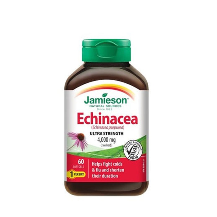 ДЖЕЙМИСЪН ЕХИНАЦЕЯ капсули 60 броя / JAMIESON LABORATOIRE ECHINACEA