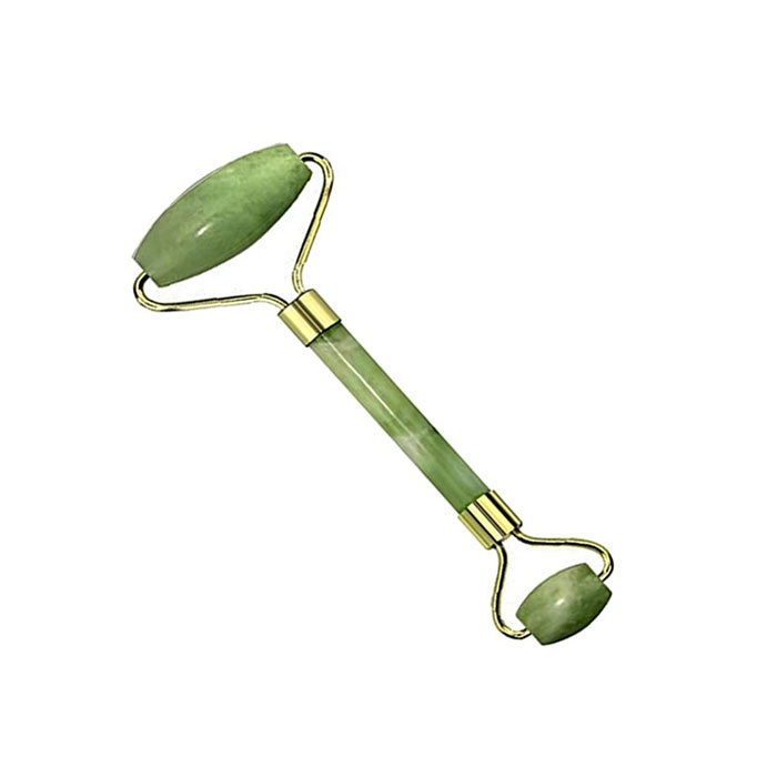 НЕФРИТЕН МАСАЖЕН РОЛЕР ЗА ЛИЦЕ / STANDELLI NATURAL JADE FACE MASSAGE ROLLER