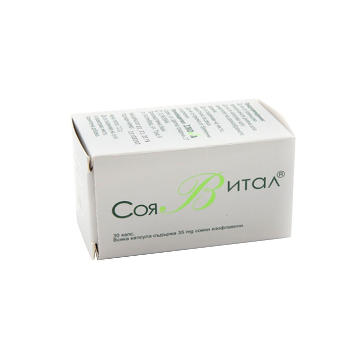 СОЯ ВИТАЛ капсули 35 мг. 30 броя / SOYA VITAL
