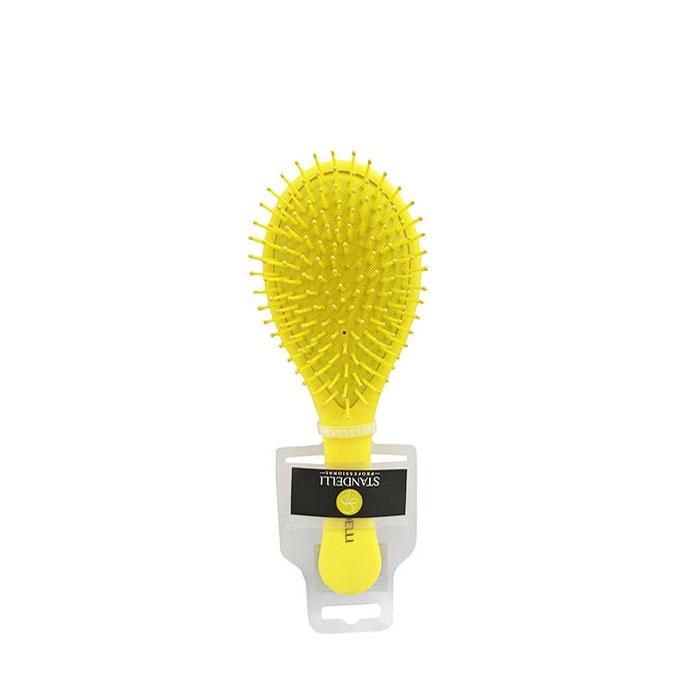 ЧЕТКА ЗА КОСА МАКАРОН ЖЪЛТА / STANDELLI YELLOW HAIRBRUSH