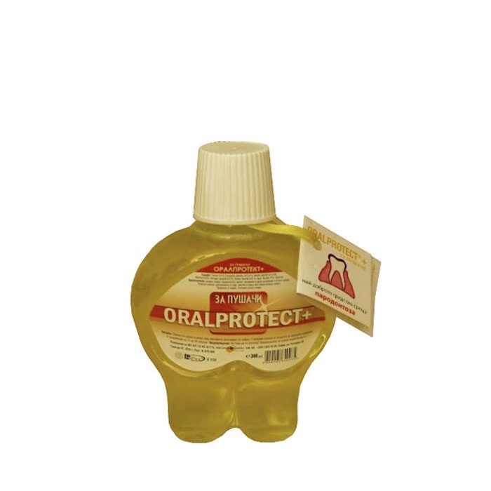 ВОДА ЗА УСТА ОРАЛПРОТЕКТ ЗА ПУШАЧИ 300 мл. / ORALPROTECT SMOKER MOAUTH WASH
