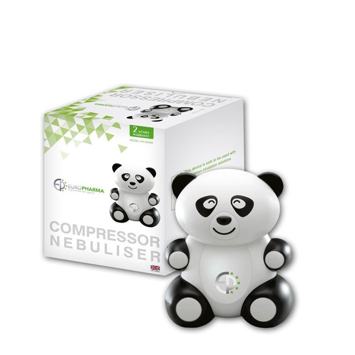 КОМПРЕСОРЕН АПАРАТ ИНХАЛАТОР ЕУРОФАРМА ПАНДА / EUROPHARMA PANDA COMPRESSOR NEBULIZER