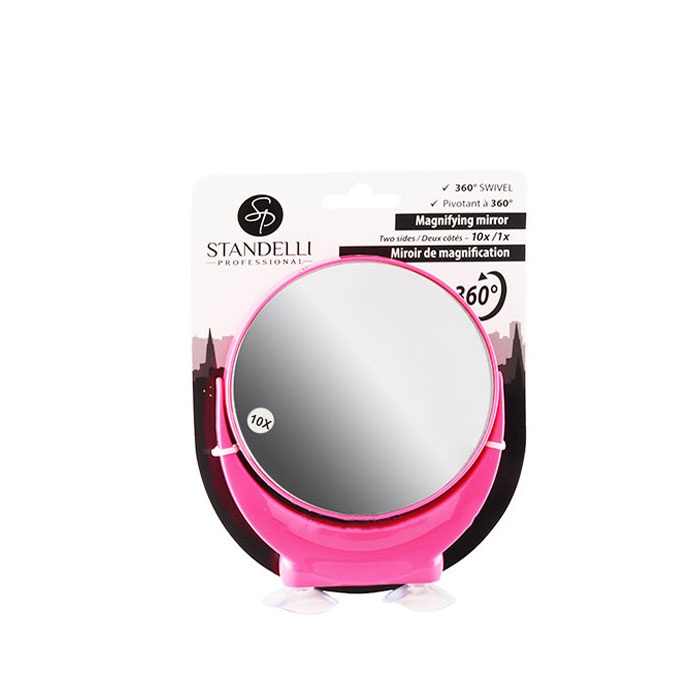 ОГЛЕДАЛО С ДВЕ ПОВЪРХНОСТИ (х10 / х1) 20289 / STANDELLI MAGNIFYING MIRROR WITH TWO SIDES