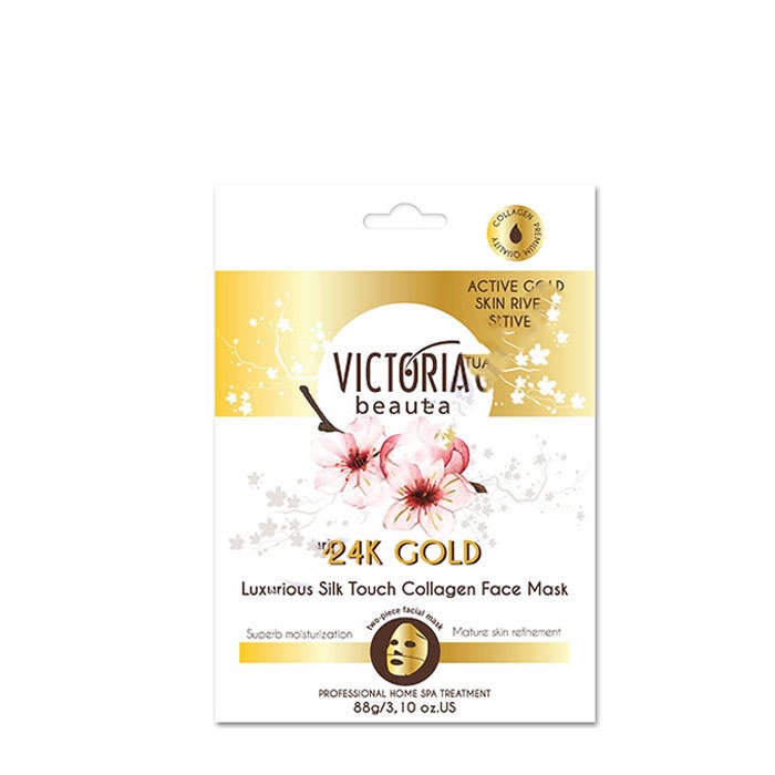 КОЛАГЕНОВА МАСКА ВИКТОРИЯ БЮТИ АКТИВ 88 гр. / VICTORIA BEAUTY ACTIVE 24K GOLD COLLAGEN FACE MASK