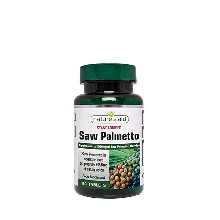 САО ПАЛМЕТО таблетки 90 броя / NATURES AID SAW PALMETO