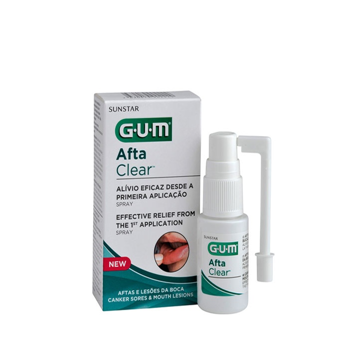 СПРЕЙ ПРОТИВ АФТИ 15 мл. / GUM AFTA CLEAR SPRAY AGAINST APHTHAES