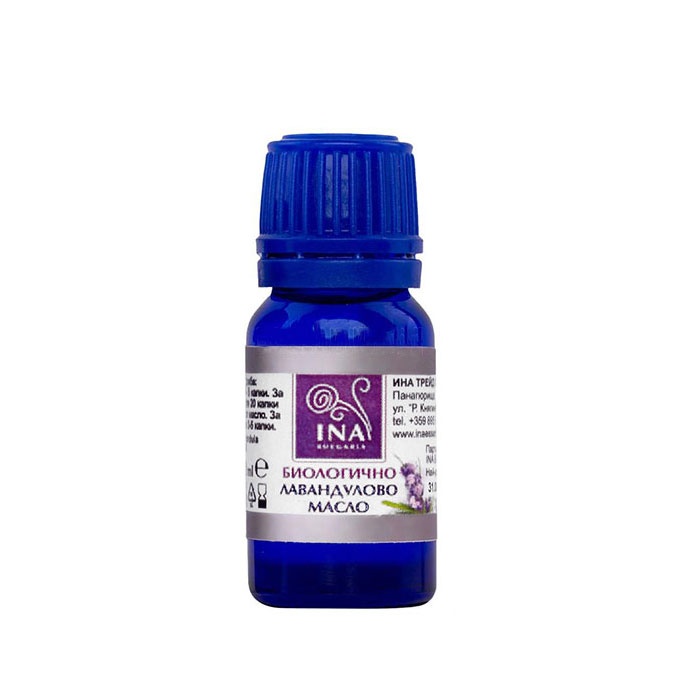 БИО ЕТЕРИЧНО ЛАВАНДУЛОВО МАСЛО ИНА ЕСЕНШЪЛС 10 мл. / INA ESSENTIALS LAVENDER OIL