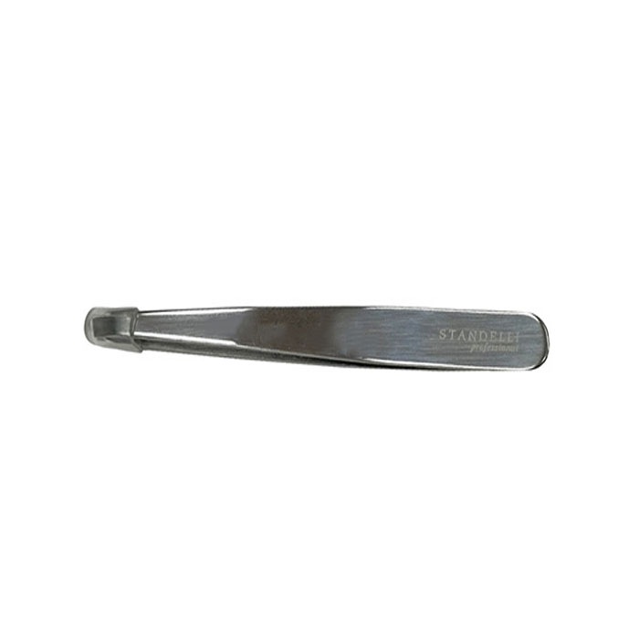 ДИЗАЙНЕРСКА ПИНСЕТА MJ D801 СЪС СКОСЕН ВРЪХ / STANDELLI DESIGH TWEEZERS MJ D801 WITH SLANT TIP