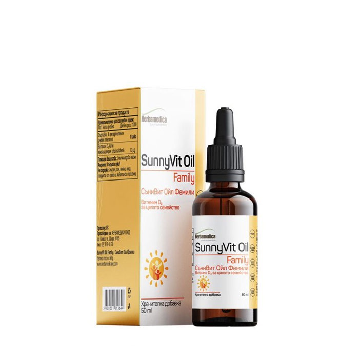 СЪНИ ВИТ ОЙЛ ФЕМИЛИ 50 мл / HERBA MEDICA SUNNY VIT OIL FAMILY