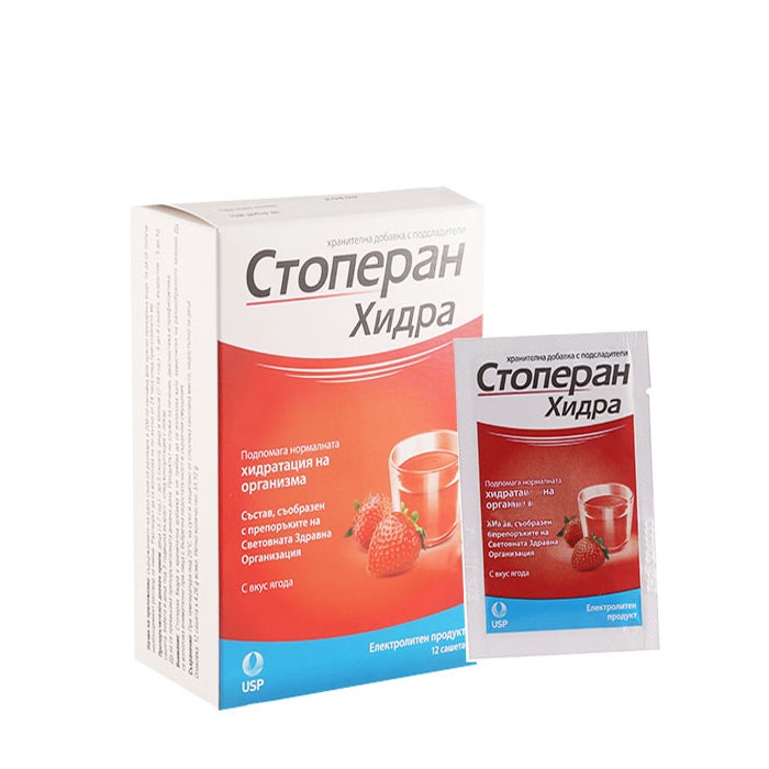 СТОПЕРАН ХИДРА ЯГОДА саше 12 броя / STOPERAN HYDRA STRAWBERRY