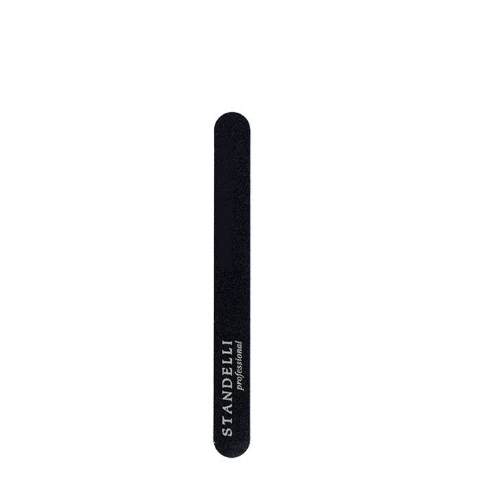 ШИРОКА ЧЕРНА ПИЛА ЗА НОКТИ 100/180 ОТ ЯПОНСКА ХАРТИЯ 140501 / STANDELLI WIDE BLACK NAIL FILE 100/180 MADE OF JAPANESE PAPER